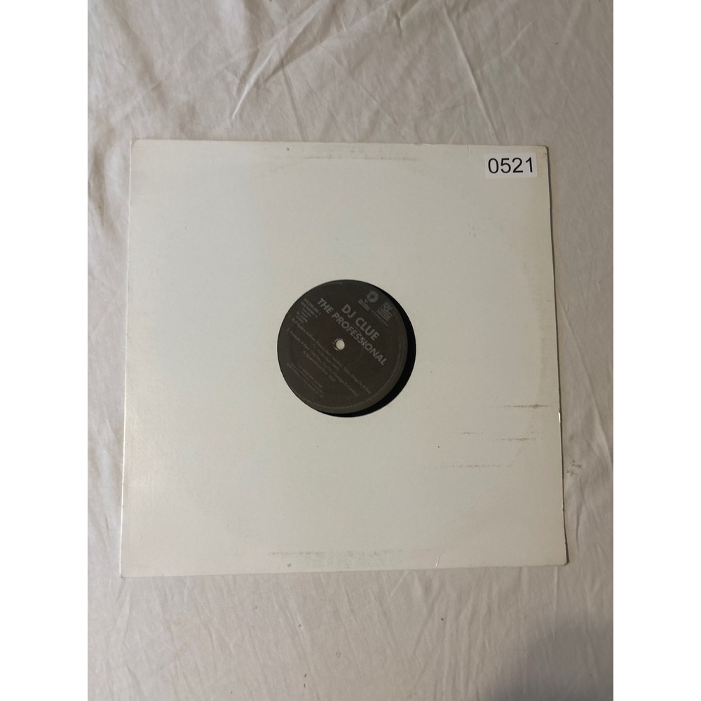 DJ Clue The Professional Vinyl LP Record 12" Black Good 1998 Roc-A-Fella Hip Hop